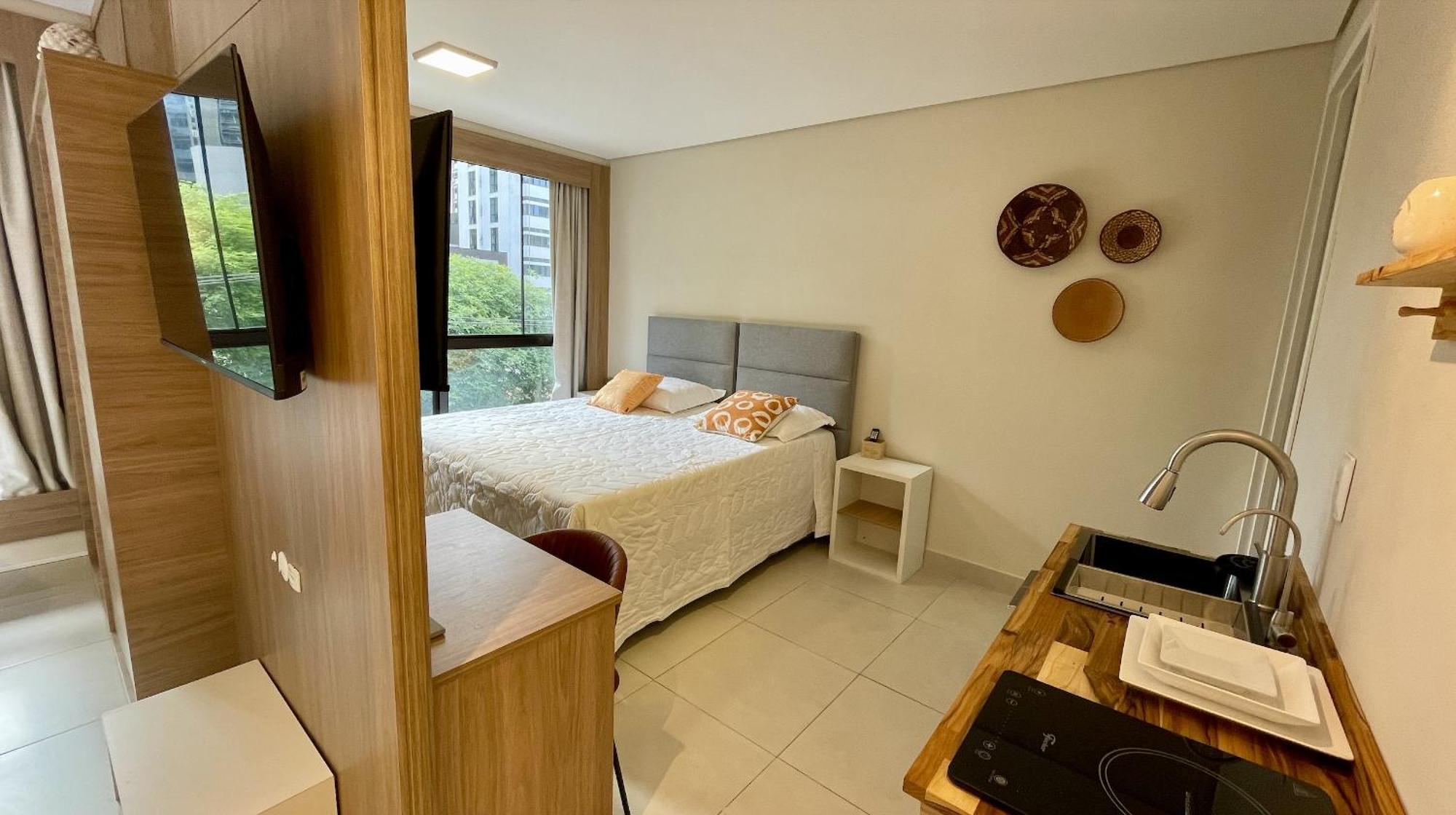No Centro 1 Apartamento *